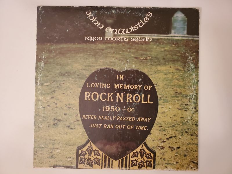 John Entwistle Rigor Mortis Sets In vinyl record